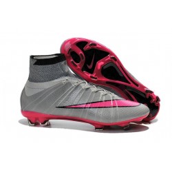 Scarpa Calcio Cristiano Ronaldo Nike Mercurial Superfly 4 FG Grigio Rosa