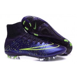 Scarpa Calcio Cristiano Ronaldo Nike Power Clash Mercurial Superfly 4 FG Viola Nero