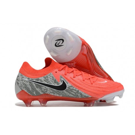 Scarpe Nike Phantom Luna II Elite FG Rosso Nero