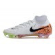 Scarpe Nike Phantom Luna 2 Elite FG Bianco Nero Arancione