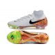 Scarpe Nike Phantom Luna 2 Elite FG Bianco Nero Arancione