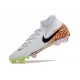 Scarpe Nike Phantom Luna 2 Elite FG Bianco Nero Arancione