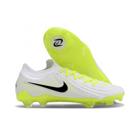 Nike Phantom GX 2 Elite FG Bianco Nero Giallo