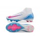 Nike Zoom Mercurial Superfly X Elite FG Bianco Blu Rosa