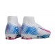 Nike Zoom Mercurial Superfly X Elite FG Bianco Blu Rosa