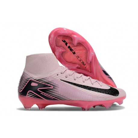 Nike Zoom Mercurial Superfly X Elite FG Rosa Nero