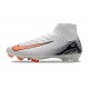 Nike Zoom Mercurial Superfly X Elite FG Bianco Arancio Nero