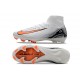 Nike Zoom Mercurial Superfly X Elite FG Bianco Arancio Nero