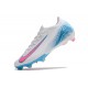 Scarpe Nike Air Zoom Mercurial Vapor XVI Elite FG Bianco Blu Rosa