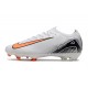 Scarpe Nike Air Zoom Mercurial Vapor XVI Elite FG Bianco Arancio Nero