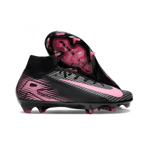 Nike Zoom Mercurial Superfly X Elite FG Nero Rosa