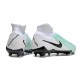 Scarpe Nike Phantom Luna 2 Elite FG Verde Bianco Nero