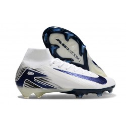 Nike Zoom Mercurial Superfly X Elite FG Bianco Blu