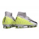 Nike Air Zoom Mercurial Superfly 10 Elite FG Grigio Verde Nero