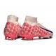 Nike Air Zoom Mercurial Superfly 10 Elite FG Rosa Rouge Blu