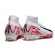 Nike Air Zoom Mercurial Superfly 10 Elite FG Bianco Rosso Nero