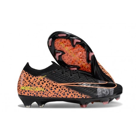 Nike Zoom Mercurial Vapor 16 Elite FG Nero Arancione