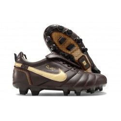 Scarpe da Calcio Nike Tiempo Legend X Elite FG Ronaldo Marrone Oro