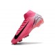 Nike Zoom Mercurial Superfly X Elite FG Rosa Nero Bianco