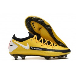 Scarpe da Calcio da Uomo Nike Phantom GT Elite FG Giallo Nero Bianco